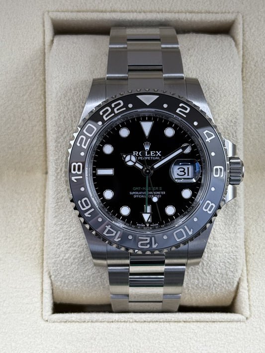 NEW 2024 Rolex GMT-Master II "Bruce Wayne" 40mm 126710GRNR Oyster - My Watch Lux
